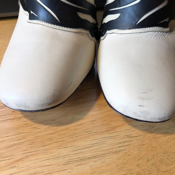 VALENTINO GARAVANI PANTHER LEATHER BOOT 36.5 /6.5 - Picture 12 of 16